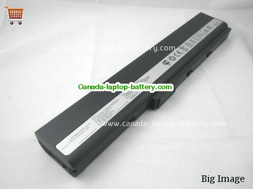 Genuine ASUS N82 Battery 4400mAh, 47Wh , 11.1V, Black , Li-ion