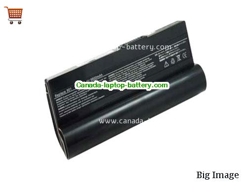 ASUS Eee PC 1000H Series Replacement Laptop Battery 4400mAh 7.4V Black Li-ion