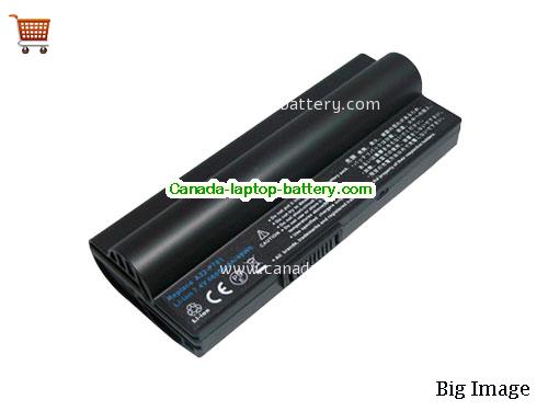 ASUS Eee PC 20G Replacement Laptop Battery 4400mAh 7.4V Black Li-ion