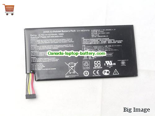 Genuine GOOGLE NEXUS 7 Table PC Battery 4270mAh, 16Wh , 3.75V, Black , Li-Polymer