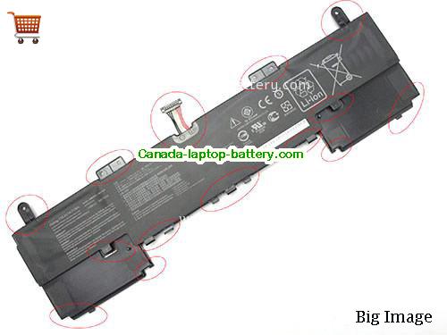 Genuine ASUS Zenbook 15 UX534FA-A8061T Battery 4614mAh, 71Wh , 15.4V, Black , Li-Polymer