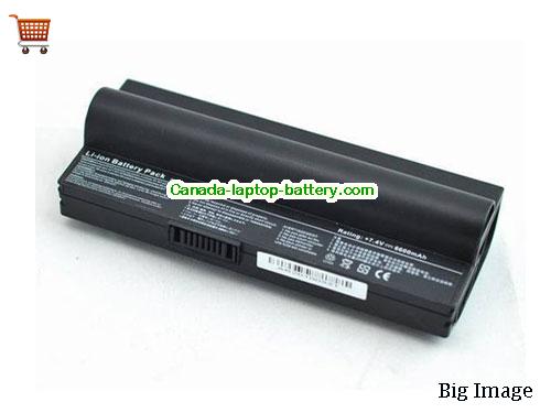 ASUS Eee PC 900-W047 Replacement Laptop Battery 8800mAh 7.4V Black Li-ion
