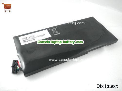 ASUS Eee PC T91 Tablet Replacement Laptop Battery 3850mAh 7.4V Black Li-ion