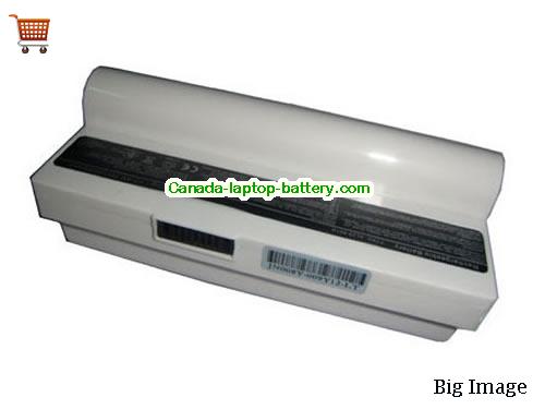 ASUS Eee PC 1000H 80GB Replacement Laptop Battery 100mAh 7.4V White Li-ion