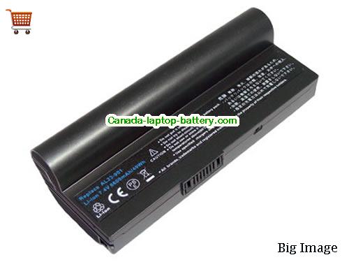 ASUS AL24-1000 Replacement Laptop Battery 6600mAh 7.4V Black Li-ion