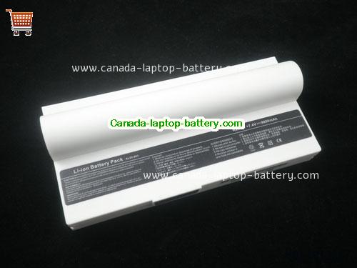 ASUS Eee PC 1200 Replacement Laptop Battery 8800mAh 7.4V White Li-ion