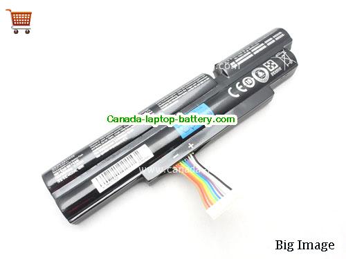 Canada Replacement Laptop Battery for  GATEWAY ID47H Series, ID47H05M-MX, ID57H19a-2414G64Mnss, ID47H03h,  Black, 4400mAh, 48Wh  11.1V