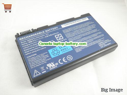 Canada Genuine LIP6219IVPC SY6 Battery for Acer Travelmate 6410 6460 Extensa 5000 Series Laptop 4000mAh