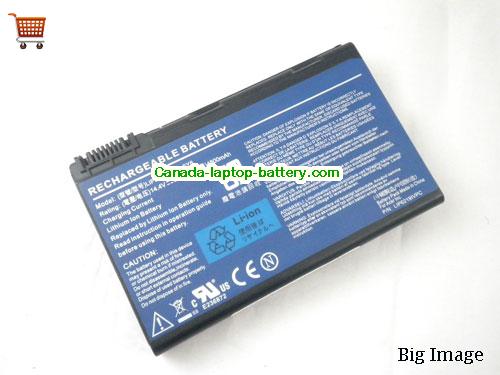 ACER TravelMate 6463 Replacement Laptop Battery 4800mAh 14.8V Black Li-ion