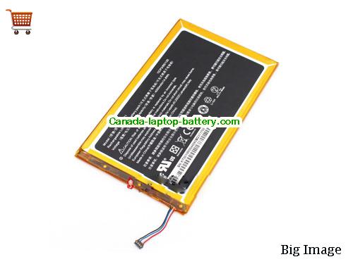 Genuine ACER Iconia A1-830-25601G01nsw Battery 4000mAh, 14.8Wh , 3.7V, Black , Li-Polymer