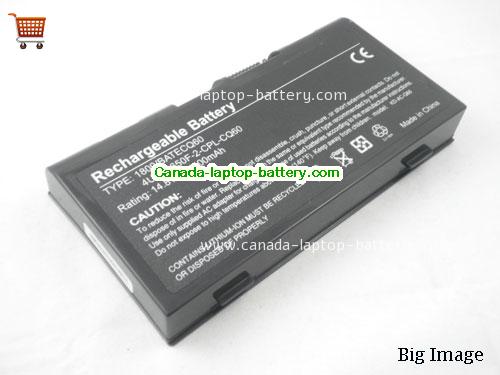 ACER LC.BTP05.003 Replacement Laptop Battery 4000mAh 14.8V Black Li-ion