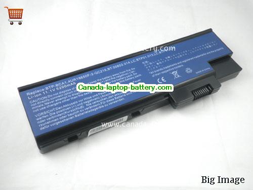 ACER Aspire 5674WLHi Replacement Laptop Battery 5200mAh 11.1V Black Li-ion