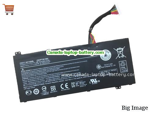 Genuine ACER ASPIRE VN7-791G Battery 4870mAh, 55.5Wh , 11.4V, Black , Li-Polymer