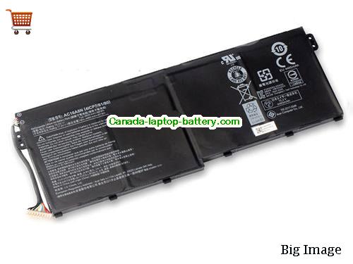 Genuine ACER AC16A8N Battery 4605mAh, 50Wh , 15.2V, Black , Li-ion