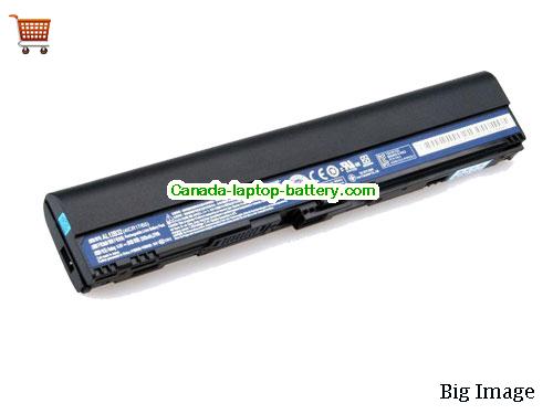 ACER Aspire one 756 Replacement Laptop Battery 2500mAh, 37Wh  14.8V Black Li-ion