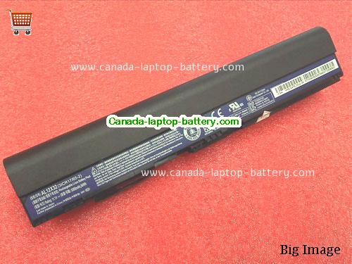 ACER KT.00407.002 Replacement Laptop Battery 4400mAh 11.1V Black Li-ion