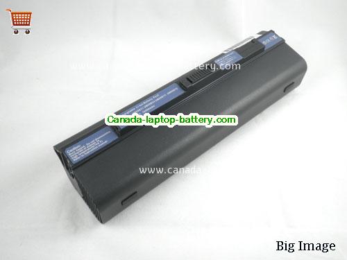 ACER A0751h-1273 Replacement Laptop Battery 10400mAh 11.1V Black Li-ion