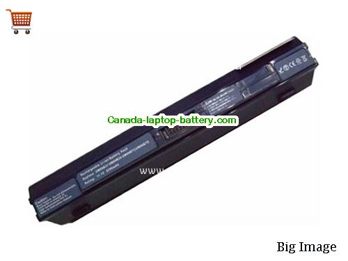 ACER Aspire One 751H-1021 Replacement Laptop Battery 4400mAh 11.1V Blue Li-ion