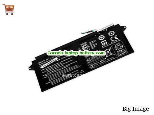 Genuine ACER Aspire V13 Battery 4730mAh, 35Wh , 7.4V, Black , Li-Polymer