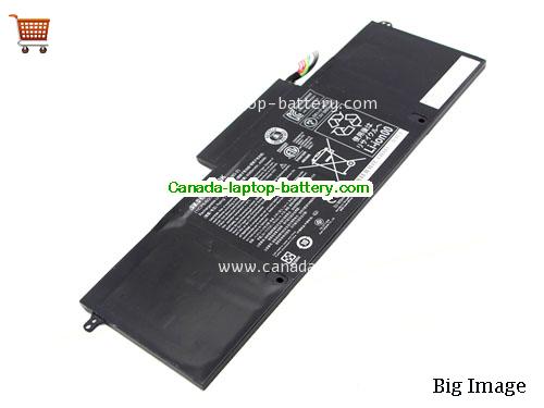 Genuine ACER Aspire S3-392 Battery 6060mAh, 45Wh , 7.5V, Black , Li-ion