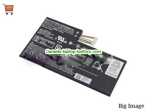 Genuine ACER AP13F8L Battery 5340mAh, 20Wh , 3.75V, Black , Li-Polymer