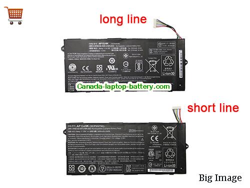 ACER CHROMEBOOK SPIN 512 R851TN-C9UH Replacement Laptop Battery 3920mAh, 45Wh  11.4V Black Li-ion