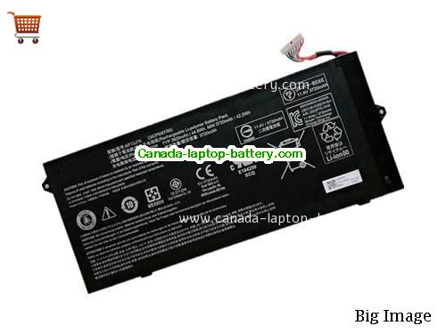 Genuine ACER CHROMEBOOK 514 CB514-1HT-P2D1 Battery 3920mAh, 44.6Wh , 11.4V, Black , Li-Polymer