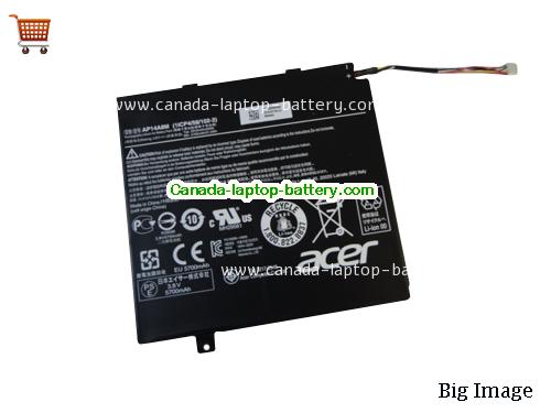 ACER Iconia Tab 10 A3-A20 Replacement Laptop Battery 5910mAh, 22Wh  3.8V Black Li-ion