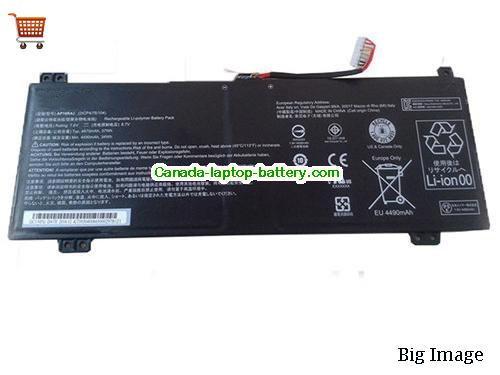 Genuine ACER Chromebook Spin 11 R751TN-C1Y9 Battery 4860mAh, 37Wh , 7.6V, Black , Li-ion