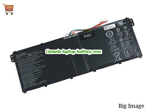 ACER Chromebook Spin 11 R751T Replacement Laptop Battery 4810mAh, 37Wh  7.7V Black Li-Polymer