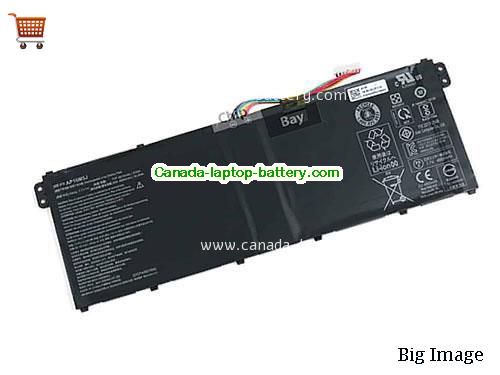 ACER 2ICP4/80/104 Replacement Laptop Battery 4810mAh, 37Wh  7.7V Black Li-Polymer