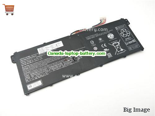 Genuine ACER Aspire 3 A315-42 Battery 4870mAh, 37Wh , 7.6V, Black , Li-Polymer