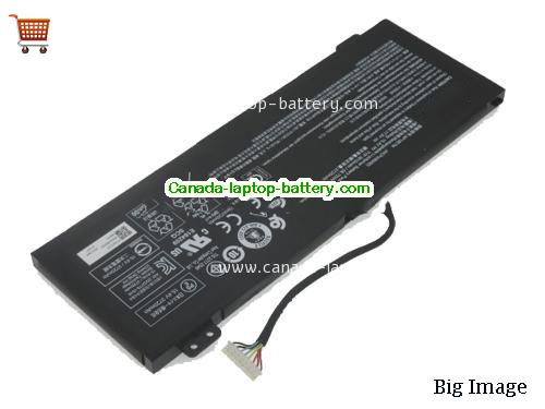 Genuine ACER ConceptD 3 Pro CN315-71P-780K Battery 3815mAh, 58.75Wh , 15.4V, Black , Li-Polymer