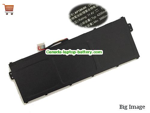Canada Genuine AP18K4K Battery for ACER Chromebook 311 Series Li-Polymer 11.4v 48Wh