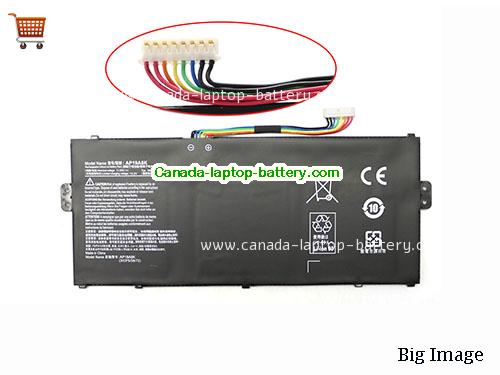 Genuine ACER Chromebook Spin CP311-2HN-C7S8 Battery 3482mAh, 40.22Wh , 11.55V, Black , Li-Polymer