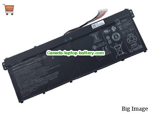 Canada Genuine AP19B5L Battery For Acer SP314-21N-R5FR Aspire A515-43 Series 54.6wh 15.4V