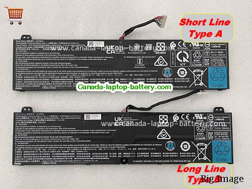 Genuine ACER AP20BHU Battery 6758mAh, 99.98Wh , 15.2V, Black , Li-Polymer