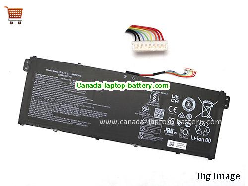 Genuine ACER Aspire 5 A515-45-R54J Battery 4590mAh, 53Wh , 11.55V, Black , Li-ion