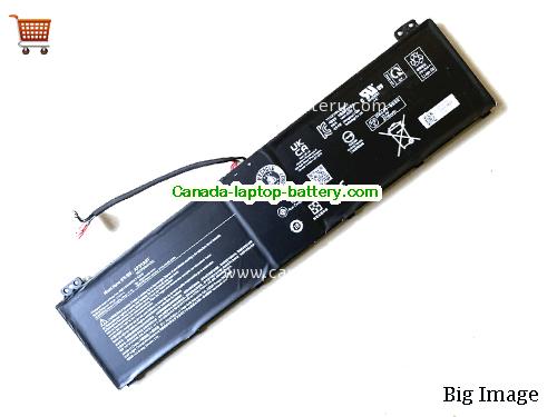 Genuine ACER Predator Helios 300 PH315-55-71WE Battery 5716mAh, 90.61Wh , 15.4V, Black , Li-Polymer