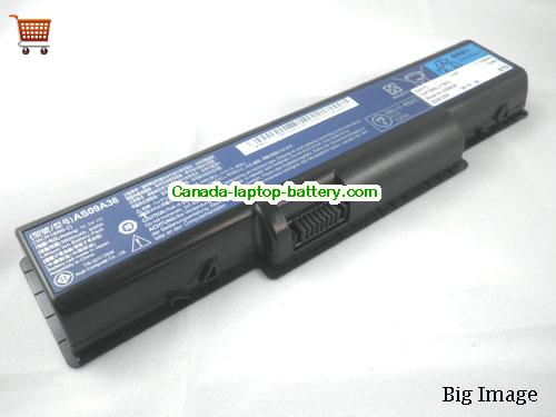 Canada Replacement Laptop Battery for  EMACHINE E-625, e627-5750, D525 Series, E625,  Black, 46Wh 11.1V
