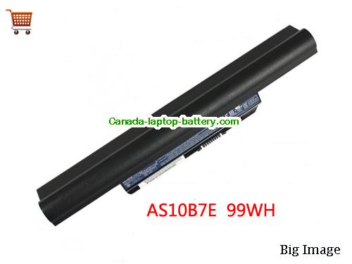 Genuine ACER TRAVELMATE 6594E SERIES Battery 9000mAh, 10.8V, Black , Li-ion