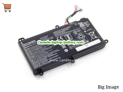 Genuine ACER PREDATOR 21 X GX21-71-75A9 Battery 6000mAh, 88.8Wh , 14.8V, Black , Li-Polymer