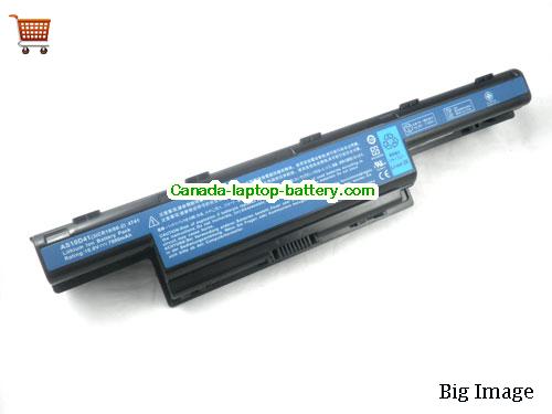 Genuine GATEWAY EasyNote TM83 Battery 7800mAh, 10.8V, Black , Li-ion