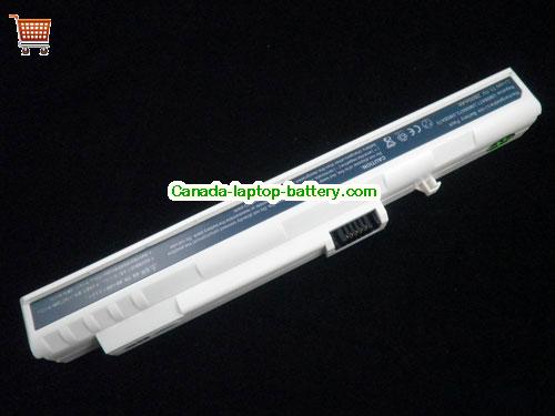 ACER Aspire One D250-1014 Replacement Laptop Battery 2200mAh 11.1V White Li-ion
