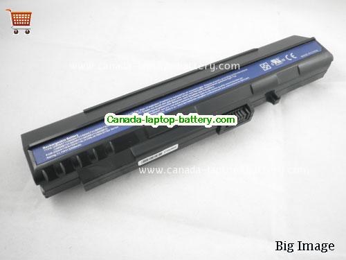 Genuine ACER A0A150-1504 Battery 4400mAh, 11.1V, Black , Li-ion