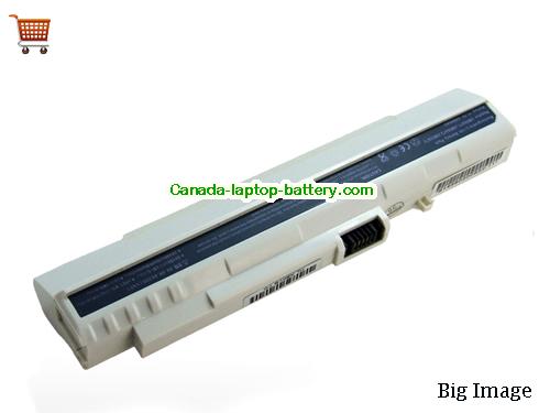ACER Aspire One Pro 531h-1G25Bk Replacement Laptop Battery 5200mAh 11.1V White Li-ion