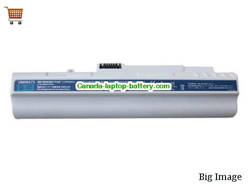 GATEWAY LT1008C Replacement Laptop Battery 6600mAh 11.1V White Li-ion