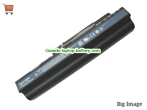ACER Aspire One D250-Bb83F Replacement Laptop Battery 7800mAh 11.1V Black Li-ion