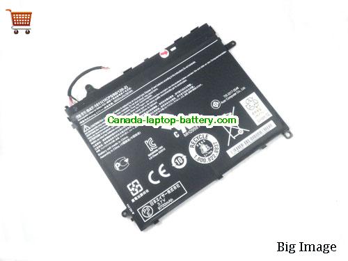 Genuine ACER Iconia Tab A700 Battery 9800mAh, 36Wh , 3.7V, Black , Li-Polymer