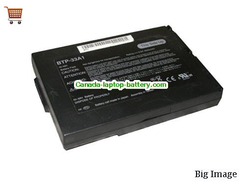 Canada ACER BTP-33A1,PC-AB6100AA,TRAVELMATE 200 Series Laptop Battery Black